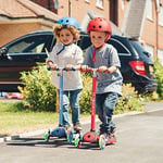 Globber Primo Plus Işıklı Scooter - Kırmızı