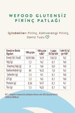 Glutensiz Pirinç Patlağı 100 Gr