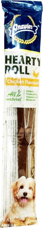 Gnawlers HeartyRollAllNaturalChickenFlavour, Orta, 40 (Packof1) ile