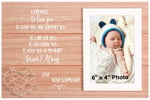 Godchild Godson Goddaughter Çerçeve Hediye Vaftiz Anne Vaftiz için Resim Çerçevesi Hediye - Vaftiz Hatırası Fotoğraf Çerçevesi Hediye - Vaftiz Çocuk için Benzersiz Kilometre Taşları Özel Hediye
