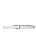 GoDeri%100 Hakiki Deri Gümüş Takım Tokalı 3 Cm Kadın Kemeri Elbise, Pantolon Kemeri, 3C-Kdn-48