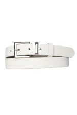 GoDeri%100 Hakiki Deri Gümüş Takım Tokalı 3 Cm Kadın Kemeri Elbise, Pantolon Kemeri, 3C-Kdn-48