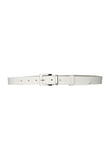 GoDeri%100 Hakiki Deri Gümüş Takım Tokalı 3 Cm Kadın Kemeri Elbise, Pantolon Kemeri, 3C-Kdn-48