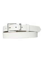 GoDeri%100 Hakiki Deri Gümüş Takım Tokalı 3 Cm Kadın Kemeri Elbise, Pantolon Kemeri, 3C-Kdn-48