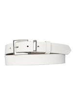 GoDeri%100 Hakiki Deri Gümüş Takım Tokalı 3 Cm Kadın Kemeri Elbise, Pantolon Kemeri, 3C-Kdn-48