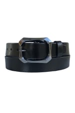 GoDeri%100 Hakiki Deri Mat Gümüş Tokalı Kırmızı Kadın Kot, Spor Kemer 4 Cm, An-Byn-07