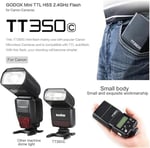Godox Flaş cihazı TT350C sistem flaşı, Canon kameralar için, siyah