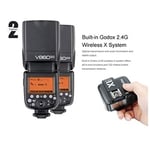 Godox V860II-F Flaş Ünitesi, Fuji DSLR Kamera için
