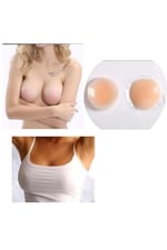 Göğüs Ucu Silikon Güğüs Ucu Kapatıcı Pad Bant Yıkanabilir Bikini Altı Kapatıcı Tek Ebat