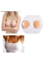 Göğüs Ucu Silikon Güğüs Ucu Kapatıcı Pad Bant Yıkanabilir Bikini Altı Kapatıcı Tek Ebat