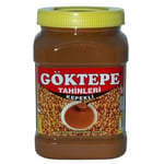 Göktepe KEPEKLİ 935gr Bozkır Tahini Plastik Kutu, Odun Ateşinde Çifte Kavrulmuş (KEPEKLİ-935gr)