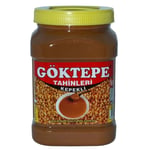 Göktepe KEPEKLİ 935gr Bozkır Tahini Plastik Kutu, Odun Ateşinde Çifte Kavrulmuş (KEPEKLİ-935gr)