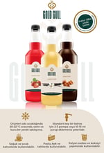 Gold Gull Hindistan Cevizi Aromalı Kahve ve Meyve Şurubu 300 ml.