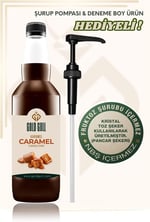 Gold Gull Karamel Aromalı Kahve & Meyve Şurubu 700 ml.