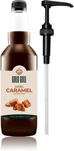 Gold Gull Karamel Aromalı Kahve & Meyve Şurubu 700 ml.
