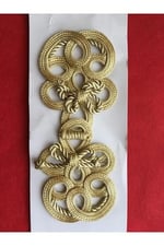Gold Japon Örgü Düğme, kd00494
