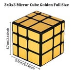 (Gold) - ShengShou 3 x 3 Gold Mirror Cube Puzzle