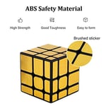 (Gold) - ShengShou 3 x 3 Gold Mirror Cube Puzzle