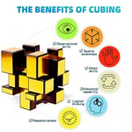(Gold) - ShengShou 3 x 3 Gold Mirror Cube Puzzle