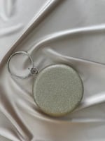 Gold Simli Yuvarlak Abiye Clutch Çanta