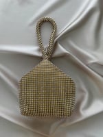 Gold Torba Model Abiye Çanta