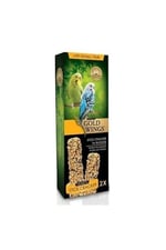 Gold Wings Premium Ballı Muhabbet Kuşu Krakeri, 2'li Kutu