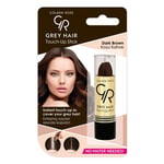 Golden Rose Grey Hair Touch-up Stick No: 02 Dark Brown - Beyaz Saç Kapatıcı - Koyu Kahve - Seçenekler: Pack of 2, Pack of 1, Pack of 4