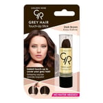 Golden Rose Grey Hair Touch-up Stick No: 02 Dark Brown - Beyaz Saç Kapatıcı - Koyu Kahve - Seçenekler: Pack of 2, Pack of 1, Pack of 4