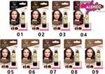 Golden Rose Grey Hair Touch-up Stick No: 02 Dark Brown - Beyaz Saç Kapatıcı - Koyu Kahve - Seçenekler: Pack of 2, Pack of 1, Pack of 4