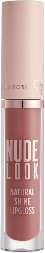 Golden Rose Nude Look Natural Shine Lipgloss No: 04 Peachy Nude - Doğal Parlak Dudak Parlatıcısı