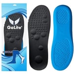 GoLite M09 Memory Foam - Ayakkabı Tabanlığı, Masaj Noktalı ve Rahat İç Taban, Bot, İş Ayakkabısı ve Geniş Kalıplı Ayakkabılar İçin Hafızalı Ayak Desteği - (43)