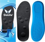 GoLite M09 Memory Foam - Ayakkabı Tabanlığı, Masaj Noktalı ve Rahat İç Taban, Bot, İş Ayakkabısı ve Geniş Kalıplı Ayakkabılar İçin Hafızalı Ayak Desteği - (43)