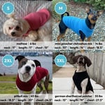 Gooby Esnek Polar Yelek Köpek Kazak - Pembe, 6X-Large - Sıcak Kazak Polar Köpek Ceket - Küçük Köpekler Erkek veya Kız için Kış Köpek Giysile - Seçenekler: 6X-Large Length (27.5