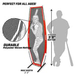 GoSports Baseball & Softball Xtraman Dummy Batter Pitching Training Mannequin - Übungs-Pitchinghilfe für verbesserte Genauigkeit und Sicherheit