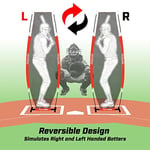 GoSports Baseball & Softball Xtraman Dummy Batter Pitching Training Mannequin - Übungs-Pitchinghilfe für verbesserte Genauigkeit und Sicherheit