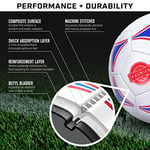 GoSports Premier Futbol Topları, Tekli veya 6’lı Paket, 3, 4, 5 Numara, Top Pompası ile