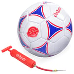 GoSports Premier Futbol Topları, Tekli veya 6’lı Paket, 3, 4, 5 Numara, Top Pompası ile