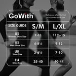 GoWith 3'lü-6'lı Bambu Renkli Desenli Güçlendirilmiş Yıkamalı Hediye Kutulu Dikişsiz Çekçekli Kısa Yürüyüş Koşu Spor Performans Patik Kadın Çorap
