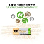 GP Batteries GP23A Süper Alkalin 23A/MN21/V23GA Boy Pil, 12 Volt, 5'li Kart, Bakır/Beyaz/Yeşil