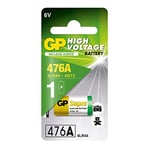 Gp Batteries Gp476A Süper Alkalin 476A/Px28A/A544/4Lr44 Boy Pil, 6 Volt, Tekli Kart