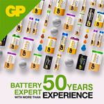 Gp Batteries Gp476A Süper Alkalin 476A/Px28A/A544/4Lr44 Boy Pil, 6 Volt, Tekli Kart