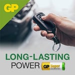 Gp Batteries Gp476A Süper Alkalin 476A/Px28A/A544/4Lr44 Boy Pil, 6 Volt, Tekli Kart