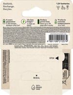 GP Batteries ReCyko 2600 AA Kalem Ni-MH Şarjlı Pil, 1.2 Volt, 4'lü Kart
