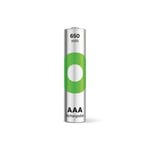 GP Batteries ReCyko 650 AAA İnce Kalem Ni-Mh Şarjlı Pil, 1.2 Volt, 4'lü Kart