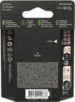 GP Batteries ReCyko Pro AA Kalem Ni-Mh Şarjlı Pil, 1.2 Volt, 6'lı Kart