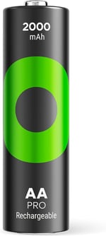 GP Batteries ReCyko Pro AA Kalem Ni-Mh Şarjlı Pil, 1.2 Volt, 6'lı Kart