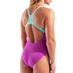 Graphic Swimsuit Swim Pro Back Kadın Pembe Yüzücü Mayo 011182980