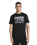 Graphics Mountain Erkek Siyah Günlük Stil T-Shirt 68482801