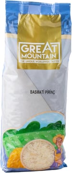 GREAT MOUNTAİN Basmati Pirinç 1 Kg