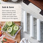 Greater Goods Vakumlu Mühürleyen Torba Ruloları - 3'lü Paket, Her Rulo 118 İnç Uzunluğunda, Gıda Sınıfı, BPA İçermeyen Malzemeden Üretilmiştir, St. Louis'de Tasarlanmıştır